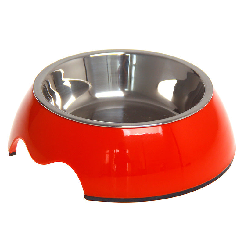 Stainless Steel Stay-Put Pet Bowl