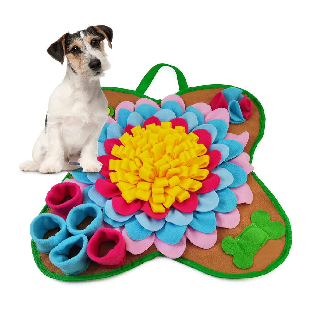 Ankilo Snuffle Playmat 20x20 - Dog Foraging Puzzle & Feeding Mat